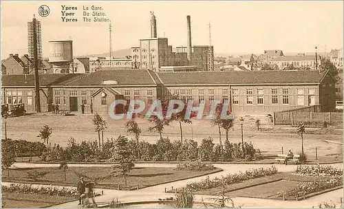 Cartes postales moderne Ypres La Gare