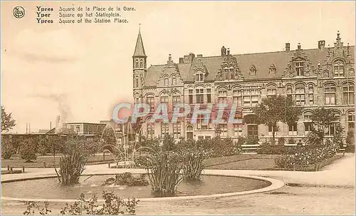 Cartes postales moderne Ypres Square de la Place de la Gare