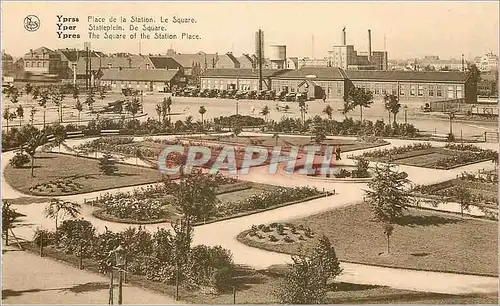 Cartes postales moderne Ypres Place de la Station Le Square