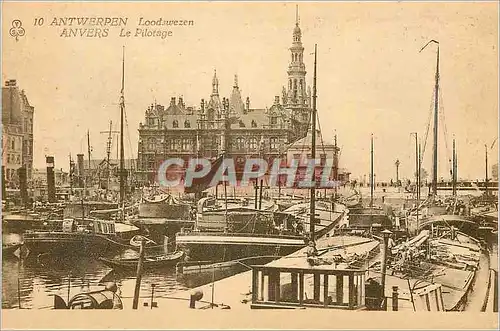 Cartes postales moderne Ypres  Le Pilotage Bateaux
