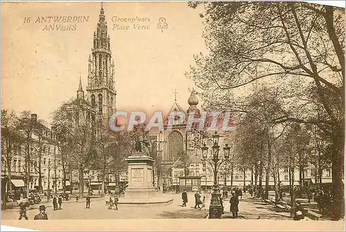 Cartes postales moderne Ypres  Place Verte