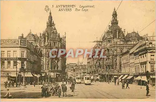 Cartes postales moderne Ypres  Rue Leys Tramway