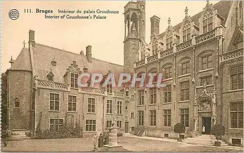 Cartes postales moderne Bruges Interieur du palais Gruuthuuse