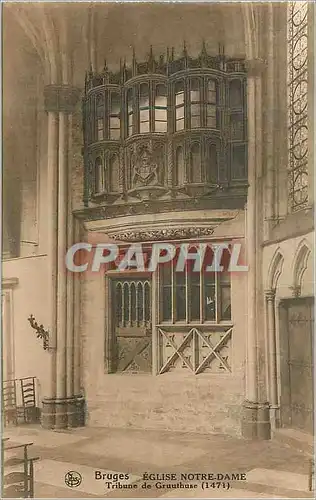 Cartes postales moderne Bruges Eglise Notre Dame