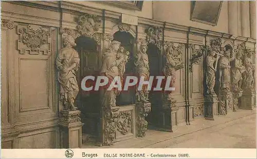 Cartes postales moderne Bruges Eglise Notre Dame