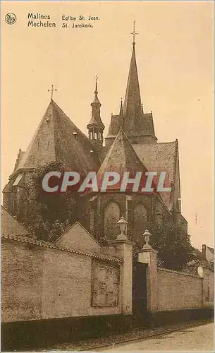 Cartes postales moderne Malines Eglise St Jean