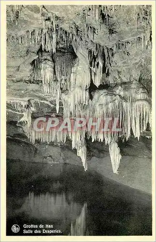 Cartes postales moderne Grottes de Han Salle des Draperies