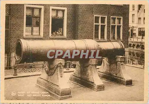 Moderne Karte Gand Le Grand Canon