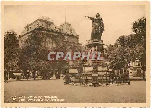 Cartes postales moderne Gand Statue Van Artevelde