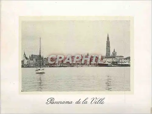 Cartes postales moderne Panorama de la Ville Anvers
