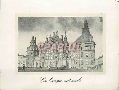 Cartes postales moderne La banque nationale Anvers