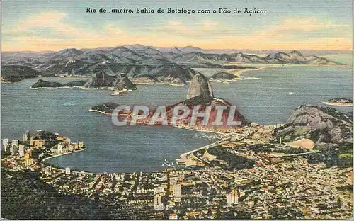 Cartes postales moderne Rio de Janeiro Bahia de Botafogo com o Pao de Acujar