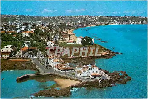 Cartes postales moderne Salvador Vista aerea da ponta de Mont Serrat