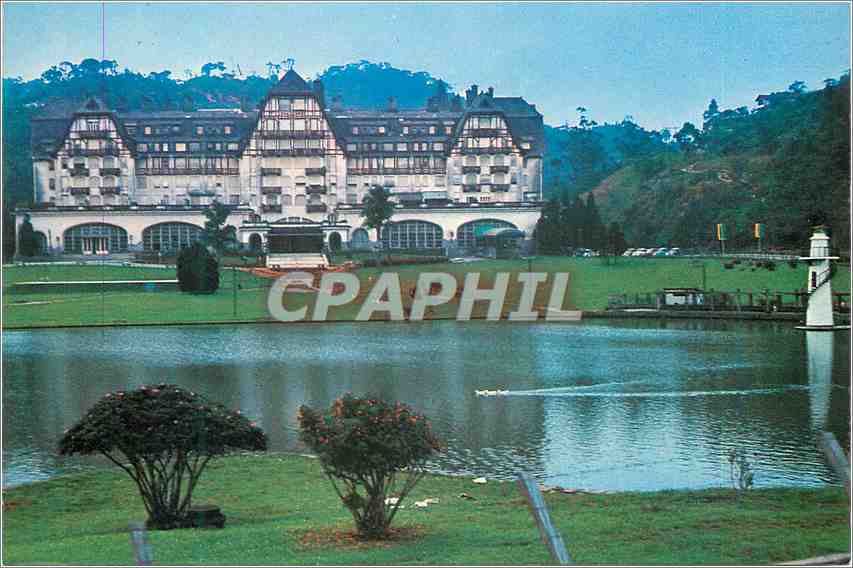 Moderne Karte Petropolis O Famoso Hotel Nr Dlwc53 Oldthing Ansichtskarten Brasilien