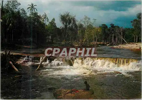 Cartes postales moderne Brasil Turistico Regiao Amazonica Cachoeira do Taruma