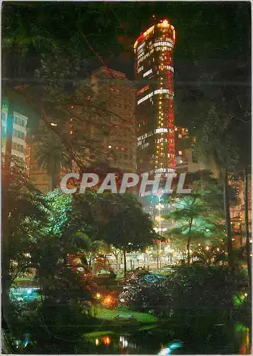 Cartes postales moderne Terraco Italia International restaurant with panoramic view of Sao Paulo