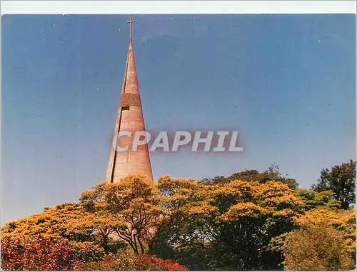 Moderne Karte Maringa Catedral Nossa Senhora da Gloria Estado do Parana Brasil