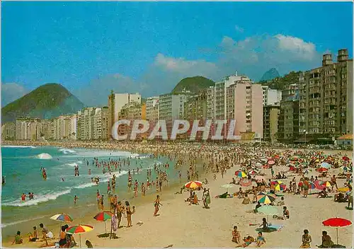 Cartes postales moderne Brasil Turistico Copacabana Beach