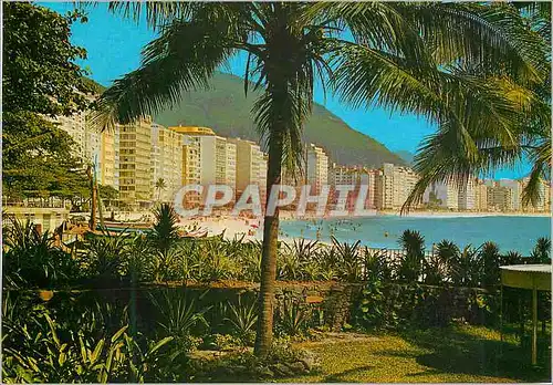 Moderne Karte Brasil Turistico Copacabana beach