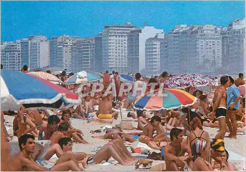 Cartes postales moderne Rio de Janeiro Panoramic view of the beach