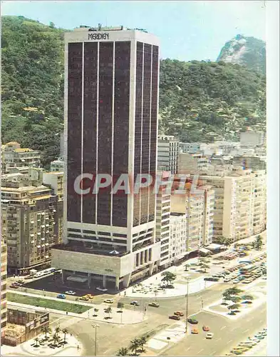 Moderne Karte Meridien Copacabana Rio de Janeiro Brasil Les hotels d air france dans le monde