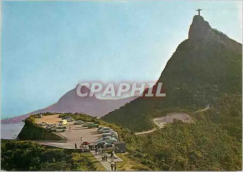 Moderne Karte Rio de Janeiro Brasil Belvedere Dona Maria