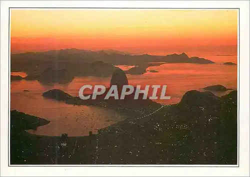 Cartes postales moderne Brasil Rio de Janeiro La baie de Guanabara