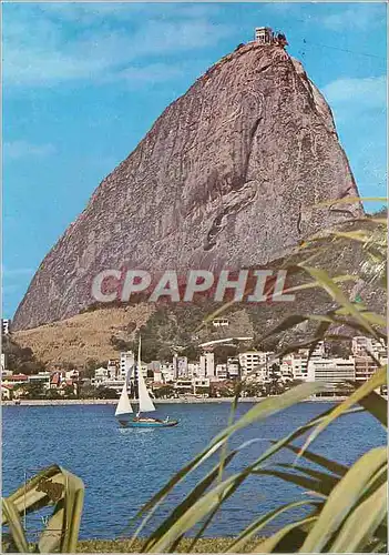 Moderne Karte Brasil Rio de Janeiro Sugar Loaf