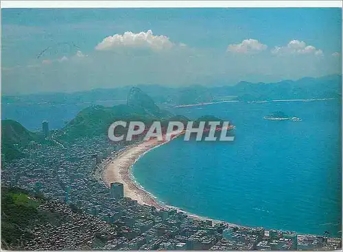 Cartes postales moderne Rio de Janeiro Brasil Copacobana air view