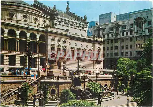 Cartes postales moderne Sao Paolo Municipal theatre