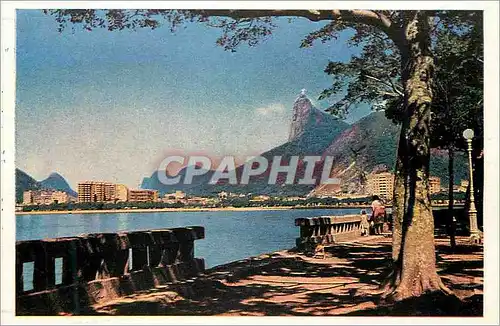 Cartes postales moderne Botafogo e Corcovado Rio de Janeiro