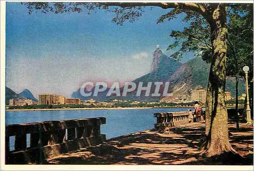 Cartes postales moderne Botafogo e Corcovado Rio de Janeiro
