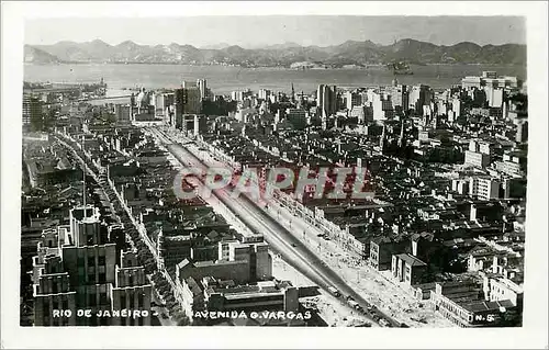 Moderne Karte Rio de Janeiro Avenida Vargas