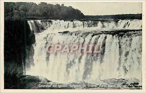 Cartes postales moderne Cataratas del Iguazu Garganta del Diablo Parte Brazil