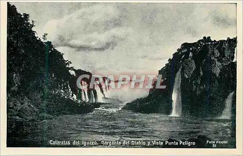 Cartes postales moderne Cataratas del Iguazu Garganta del Diablo y Vista Punta Peligro