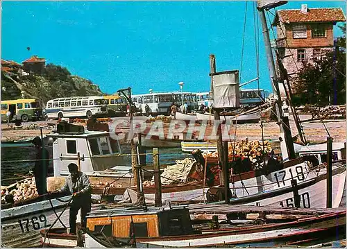 Cartes postales moderne Nessebre le port Bateaux de peche