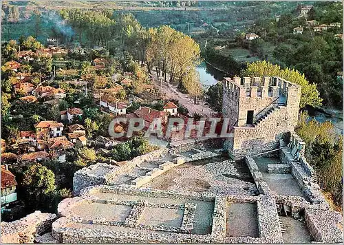 Moderne Karte Veliko Tirnovo la tour de Baudouin