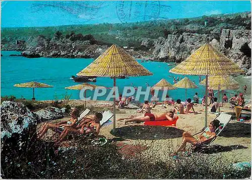Moderne Karte Villegiature Roussalka la plage