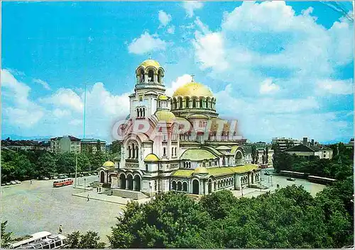 Cartes postales moderne Sofia Le Dome monument Alexandre Nevski construit selon les plans de l architecte