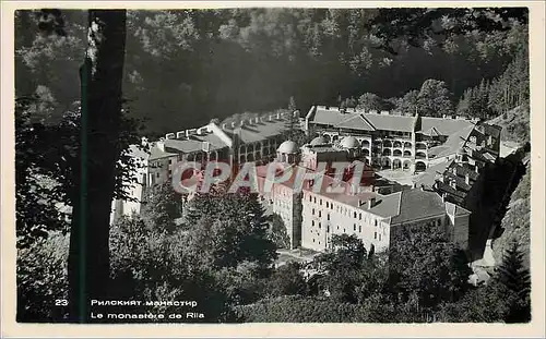 Moderne Karte Le monastere de la Rila