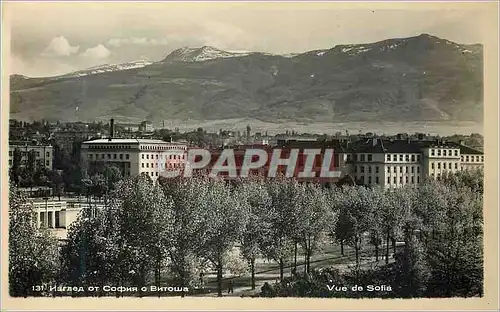 Moderne Karte Vue de Sofia