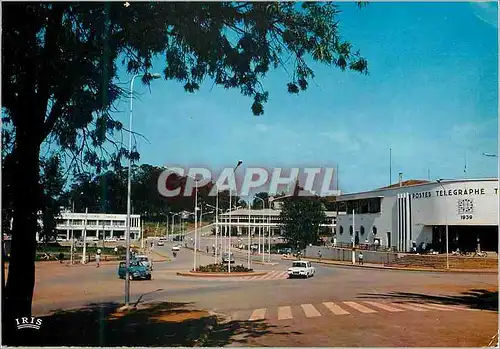 Moderne Karte Republique Federale du Cameroun Yaounde La Poste