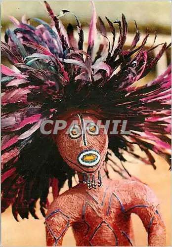 Cartes postales moderne Cameroun Masque de danse Bamileke