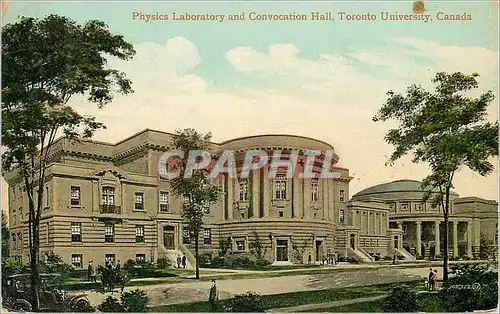 Cartes postales Physics Laboratory and Convocaiton Hall Toronto University Canada