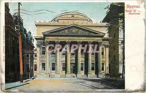 Cartes postales Montreal Bank of Montreal