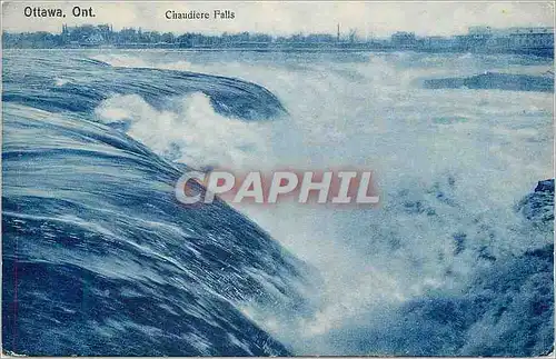 Cartes postales Ottawa Ont Chaudiere Falls