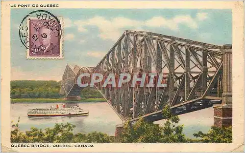 Cartes postales Quebec Bridge Quebec Canada