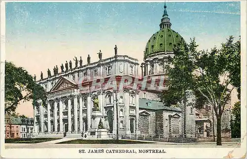 Ansichtskarte AK St James Cathedral Montreal