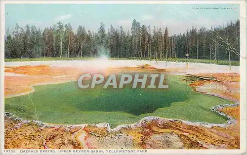 Cartes postales Emerald Spring Upper Geyser Basin Yellowstone Park