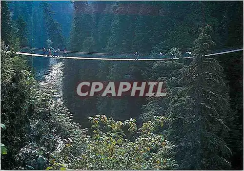 Moderne Karte Capilano Suspension Bridge Vancouver Canada